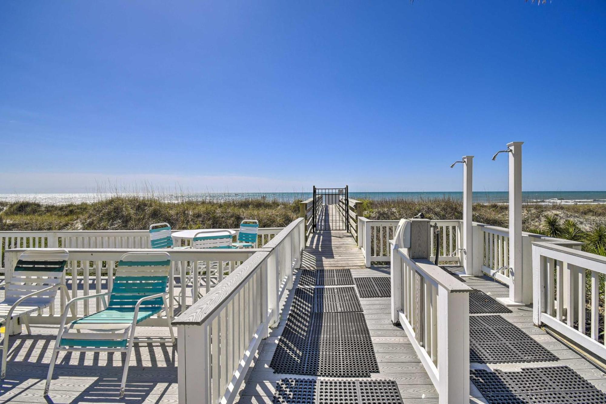 Myrtle Beach Condo With Private Beach Access! エクステリア 写真